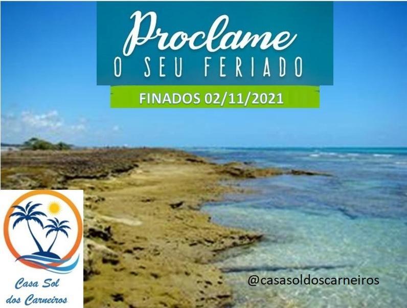 Casa Em Condominio Beira Mar Praia Dos Carneiros Tamandaré Eksteriør bilde